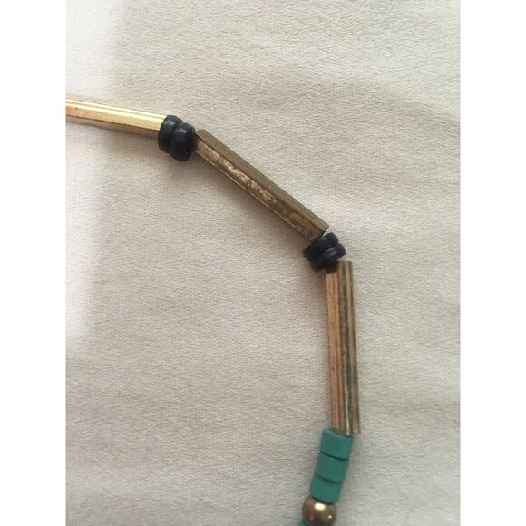 Multi Strand, Multi Colored Necklace Adj 28" to 34" With Claw Clasp - Picture 3 of 3